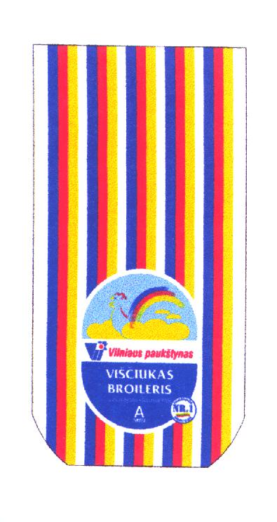 Prekės ženklas: Vilniaus paukštynas VIŠČIUKAS BROILERIS